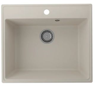 Кухонная мойка Ulgran Quartz Forte 580-02 лён